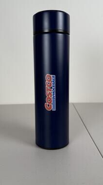 Costco Wholesale Promotional Insulated Mug Tumbler Digital Temperature Blue